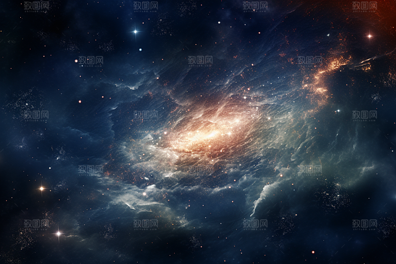 宇宙星云太空梦幻素材
