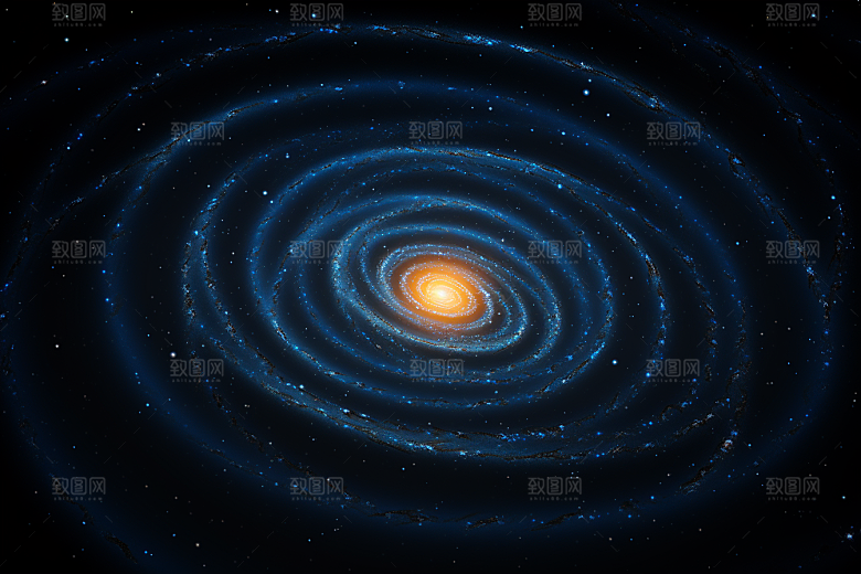 宇宙星云唯美科幻素材