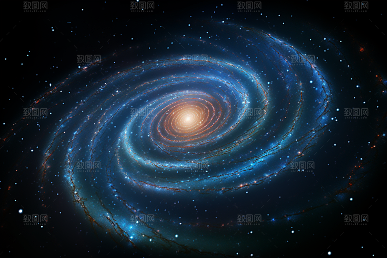 宇宙星云银河科幻素材