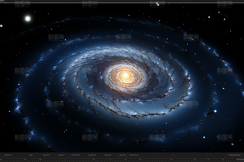 宇宙星云科幻星空素材