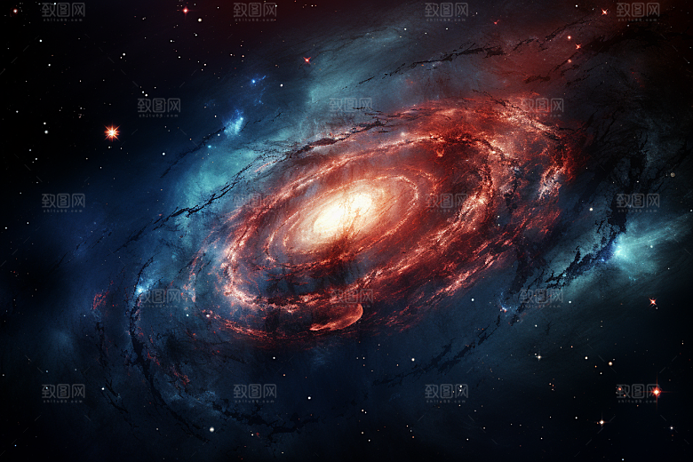 宇宙星云科技高清素材