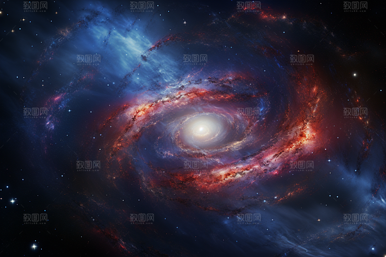 宇宙星云唯美科幻素材