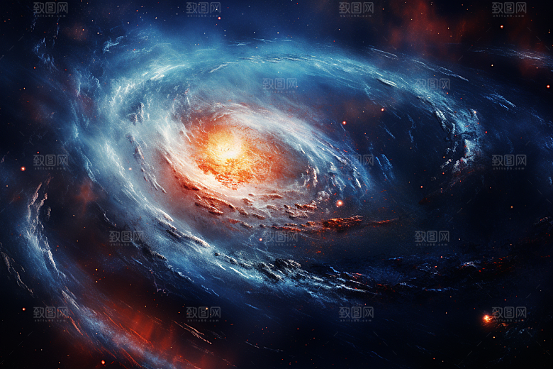 宇宙星云银河科技素材