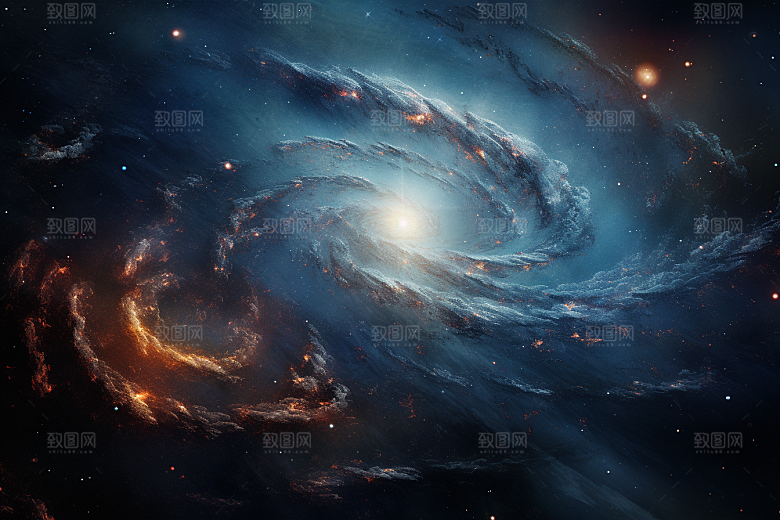 宇宙星云梦幻未来素材