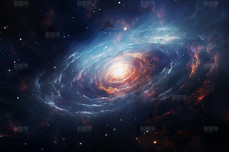 宇宙星云唯美梦幻素材