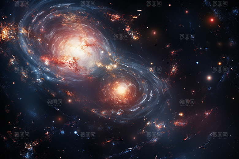 宇宙星云科技未来素材