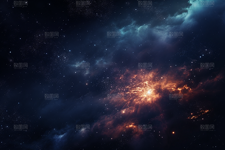 宇宙星云银河高清素材