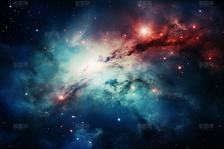 宇宙星云科技唯美素材