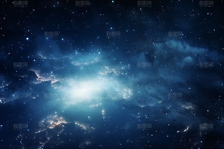 宇宙星云太空科技素材