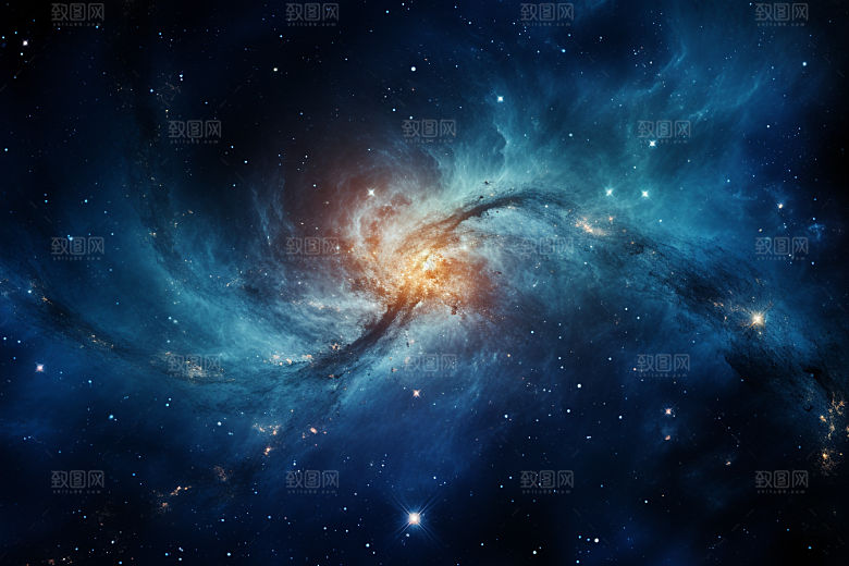 宇宙星云唯美高清素材