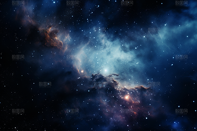 宇宙星云太空梦幻素材