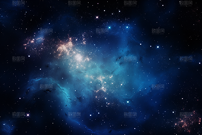 宇宙星云太空唯美素材