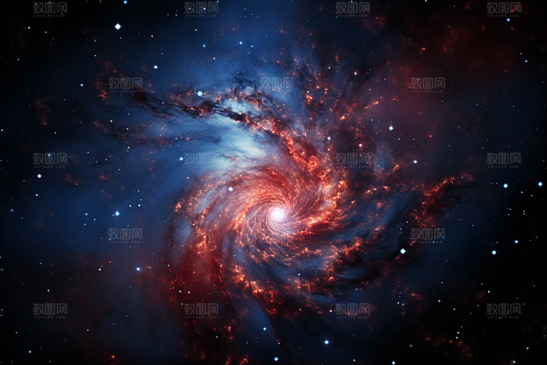 宇宙星云梦幻星空素材