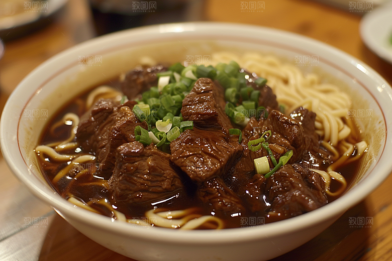 早餐面条美味面食摄影图