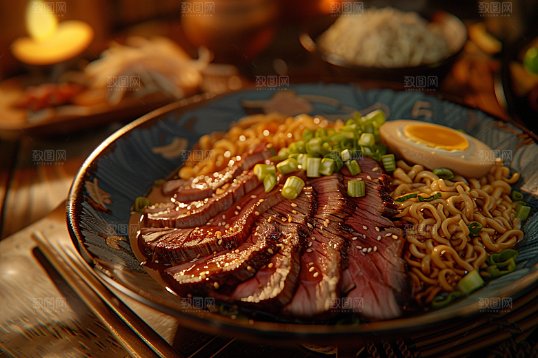 早餐面条面食高清摄影图