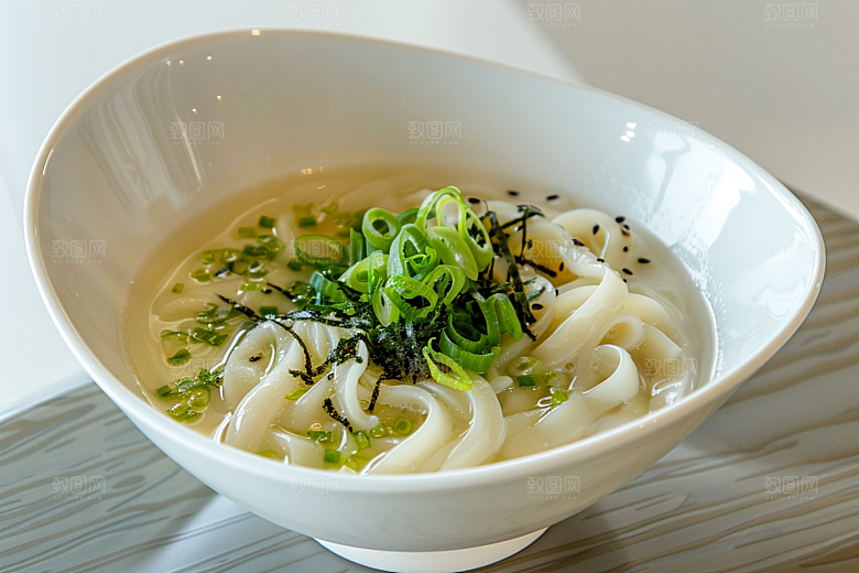 早餐面条面食小吃摄影图