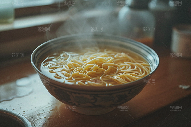 早餐面条高清拉面摄影图