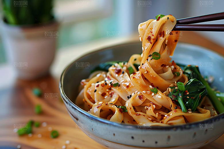 早餐面条面食面条摄影图