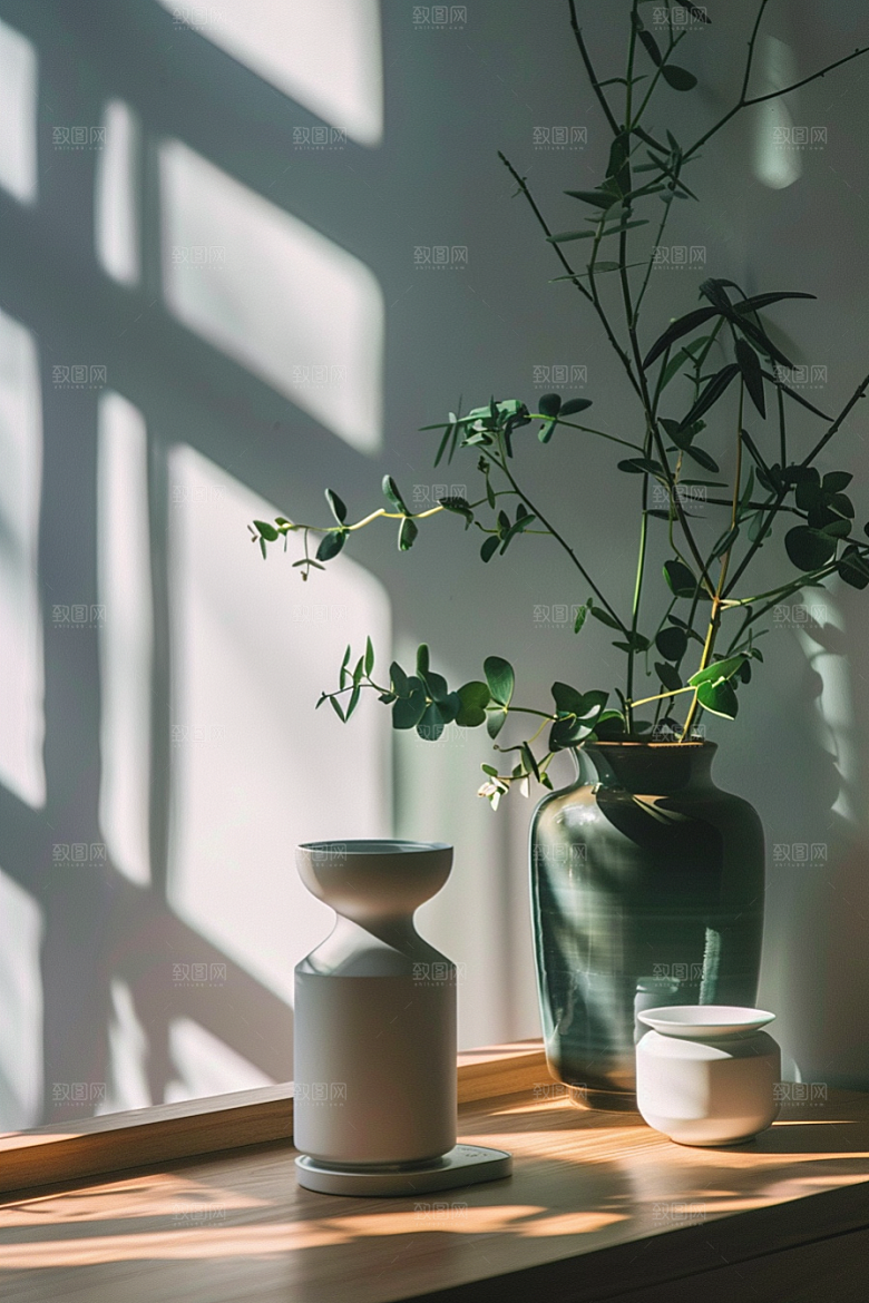 智能摄像头监控家用摄影图