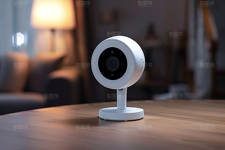 智能摄像头360度全景摄像头摄影图