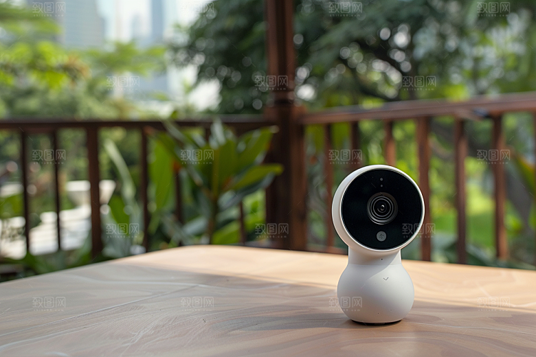 智能摄像头360度小家电摄影图