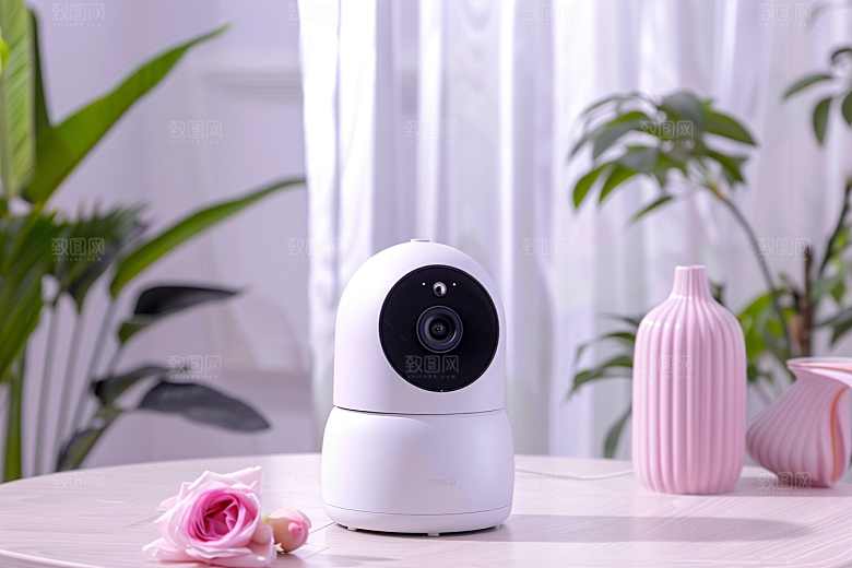 智能摄像头产品360度摄影图