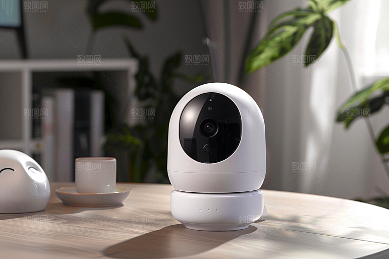 智能摄像头360度小家电摄影图