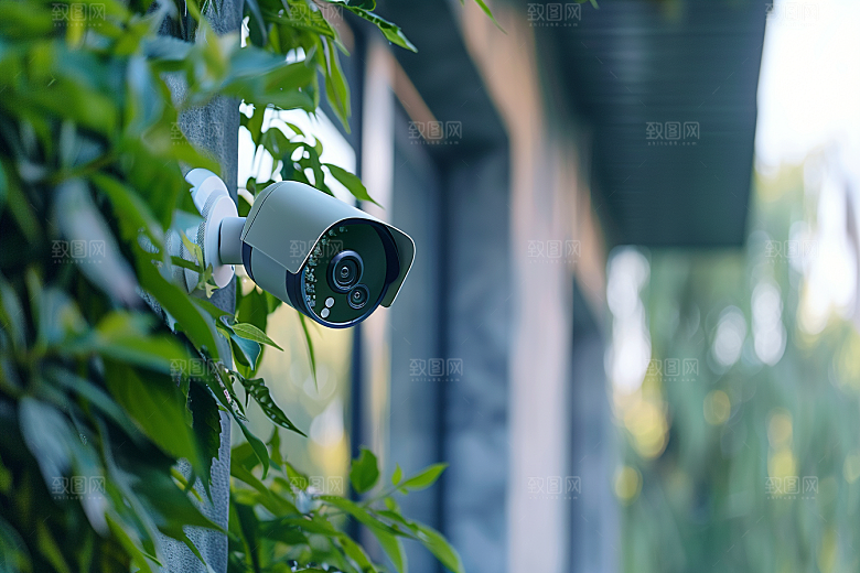 智能摄像头小家电家用摄影图