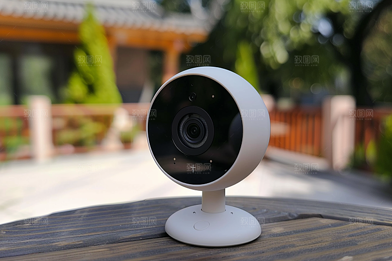 智能摄像头360度全景摄像头摄影图