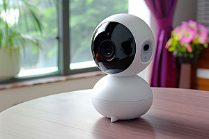 智能摄像头360度产品摄影图