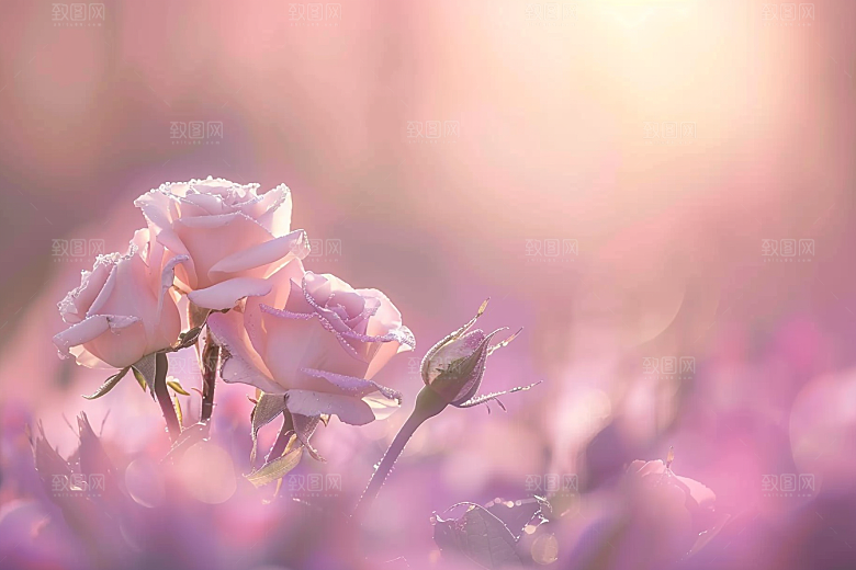 月季花五月玫瑰花素材