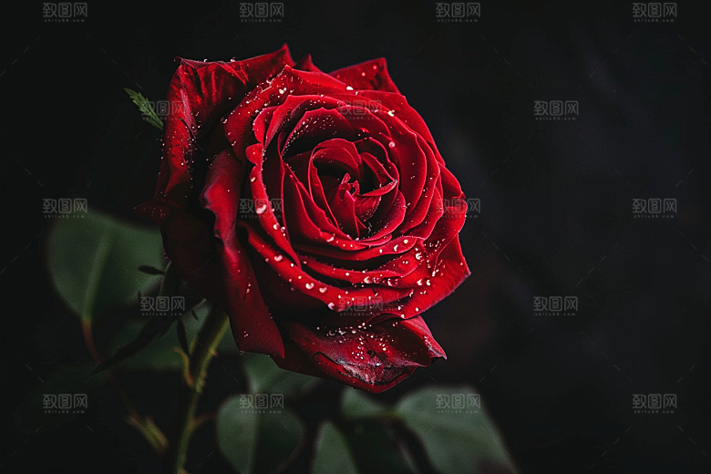 月季花繁花唯美素材