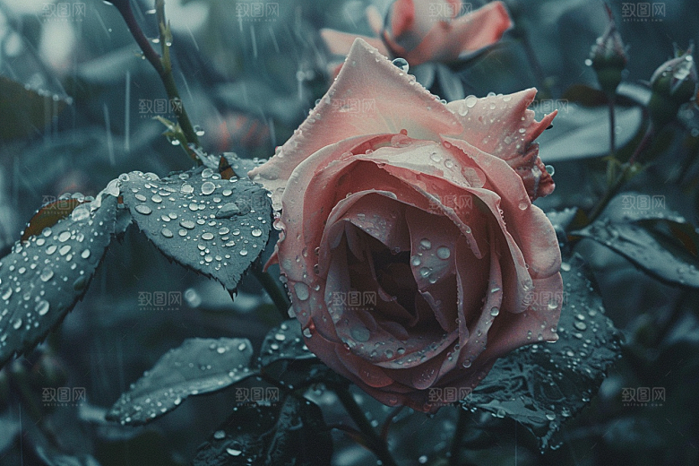 月季花繁花蔷薇素材