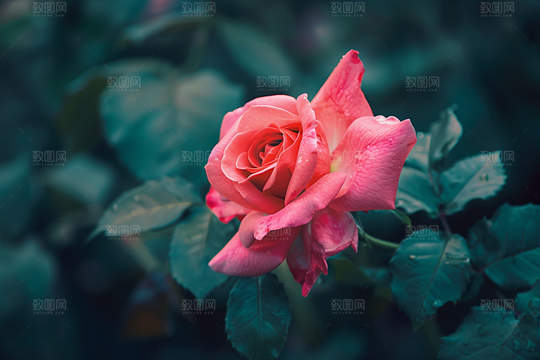 月季花花卉繁花素材