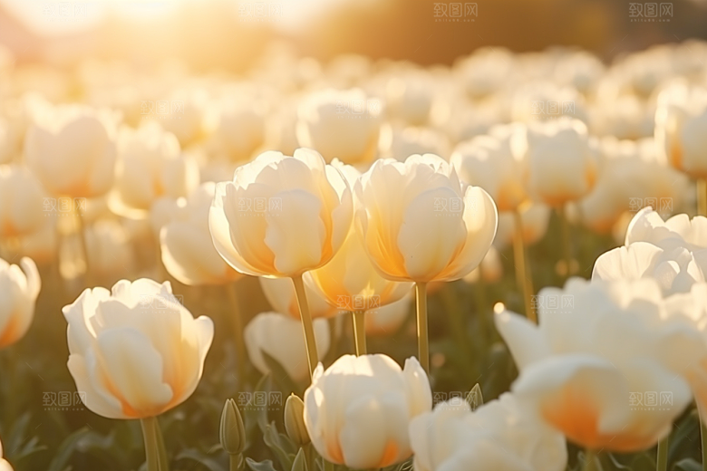 郁金香花卉花朵摄影图