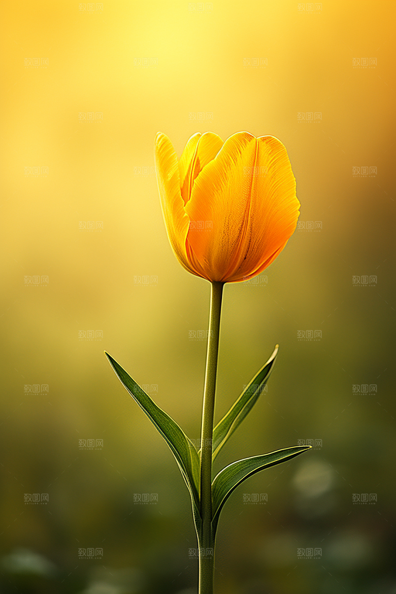 郁金香花朵花卉摄影图