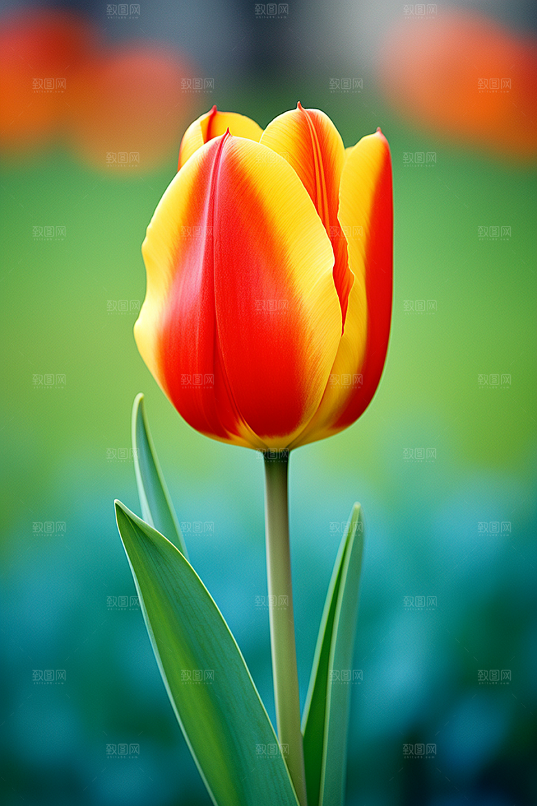 郁金香花卉花朵摄影图