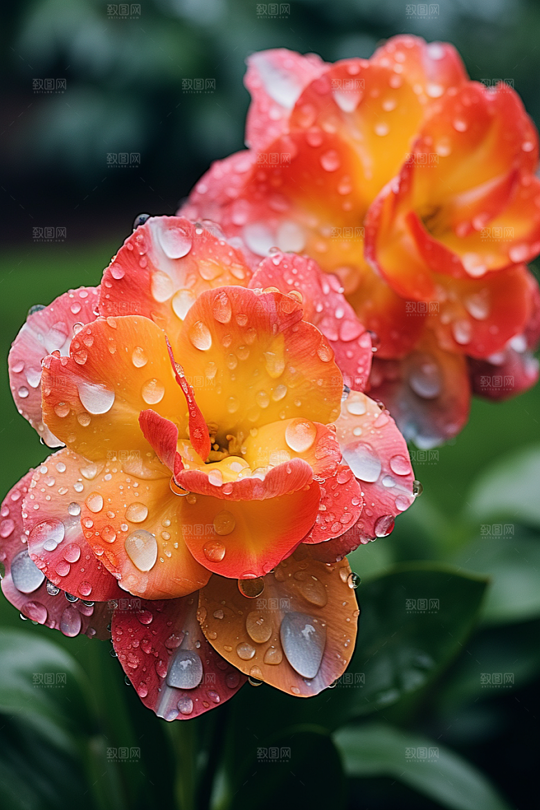 郁金香花卉阳光摄影图