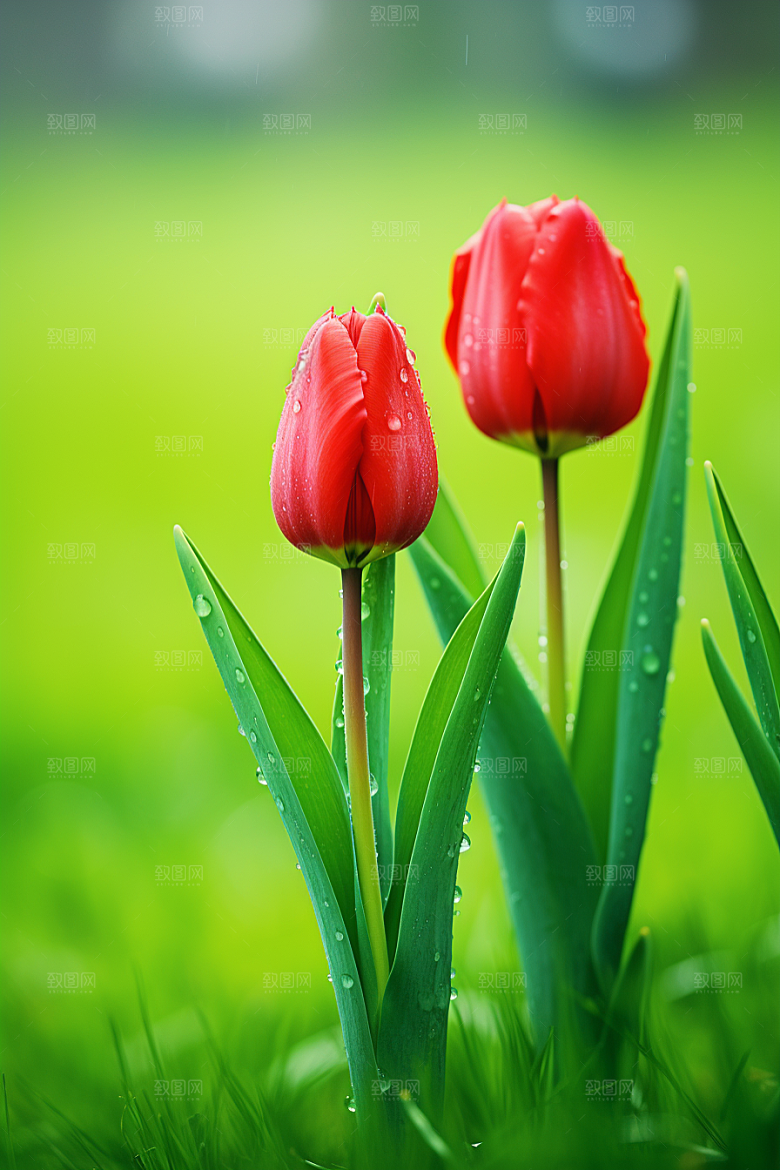 郁金香花卉花朵摄影图