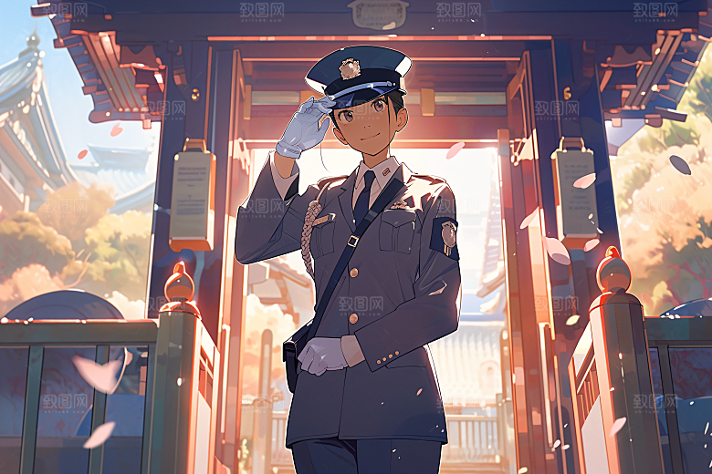 各行各业人物致敬劳动者行业插画