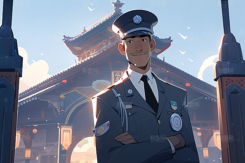 各行各业人物人物肖像插画