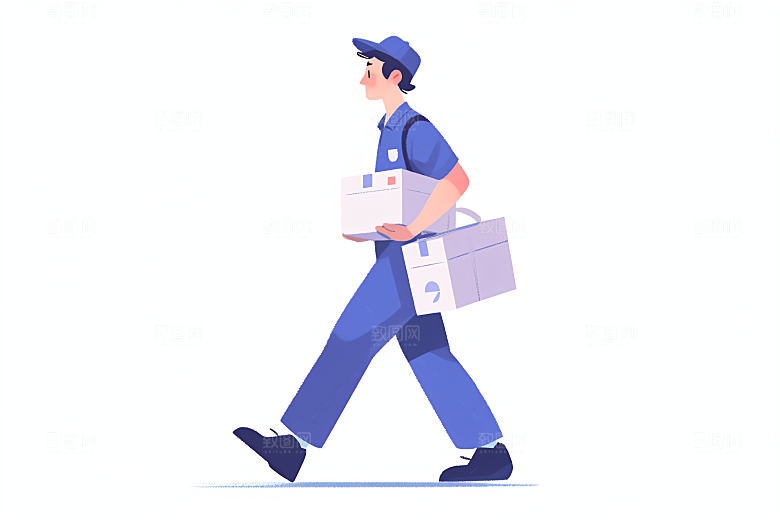 各行各业人物人物不同职业插画