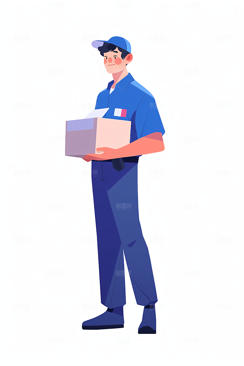 各行各业人物致敬劳动者工种插画