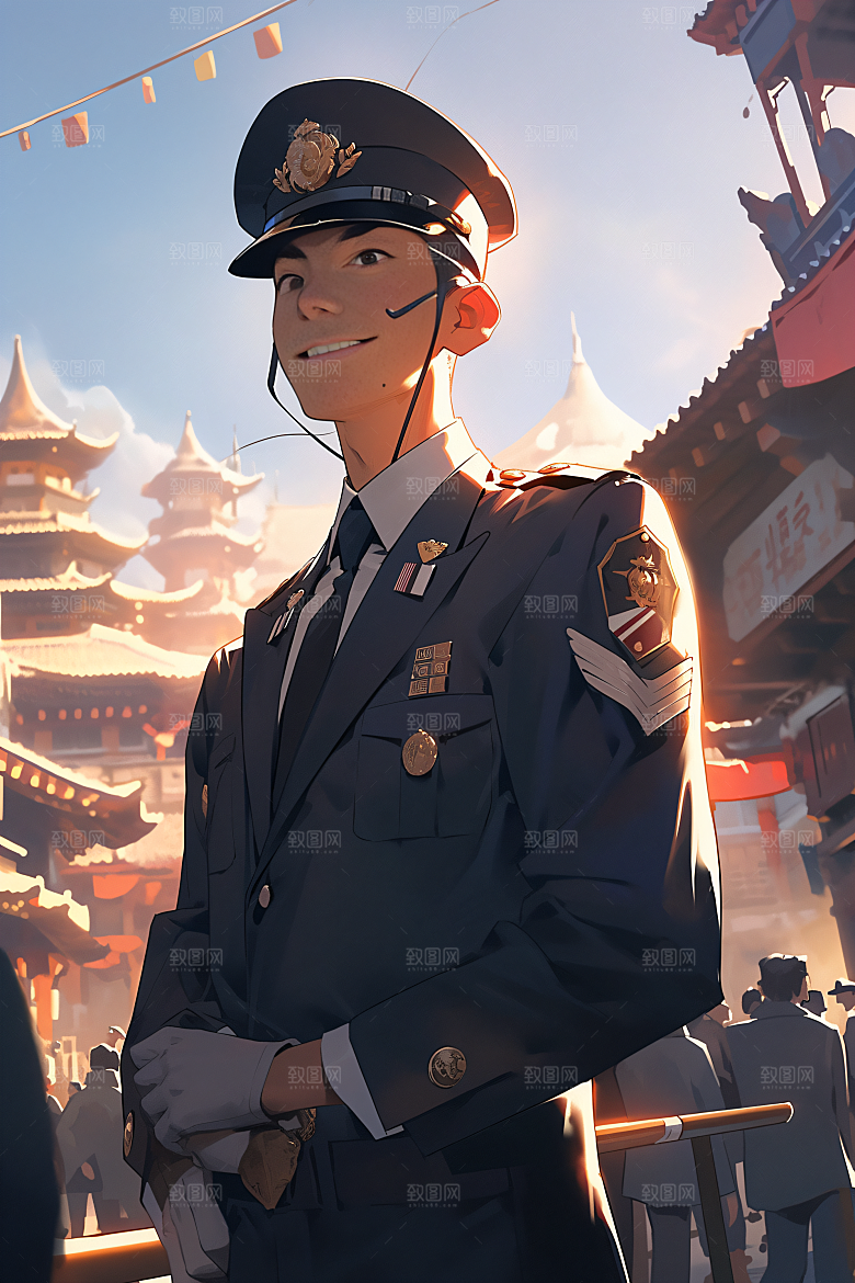 各行各业人物行业致敬劳动者插画
