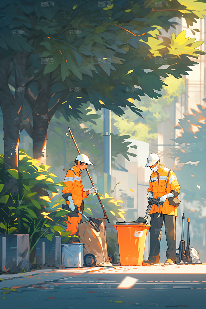 各行各业人物不同职业五一劳动节插画