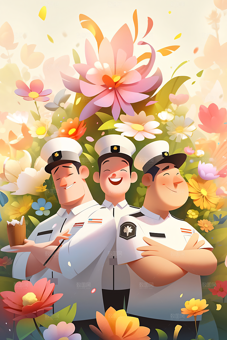 各行各业人物人物致敬劳动者插画