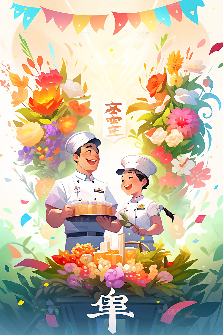 各行各业人物形象人物插画