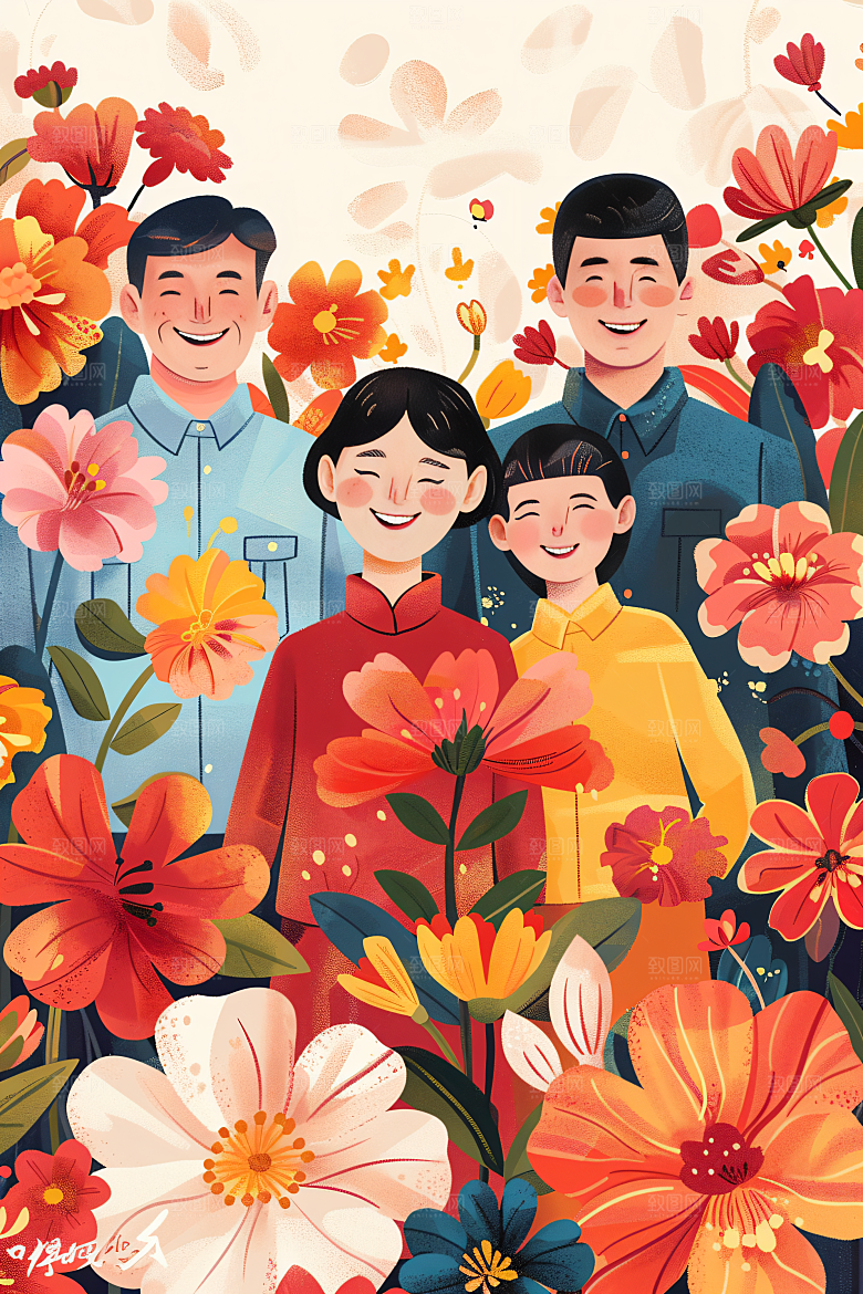各行各业人物行业不同职业插画