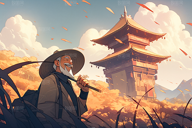 各行各业人物不同职业肖像插画