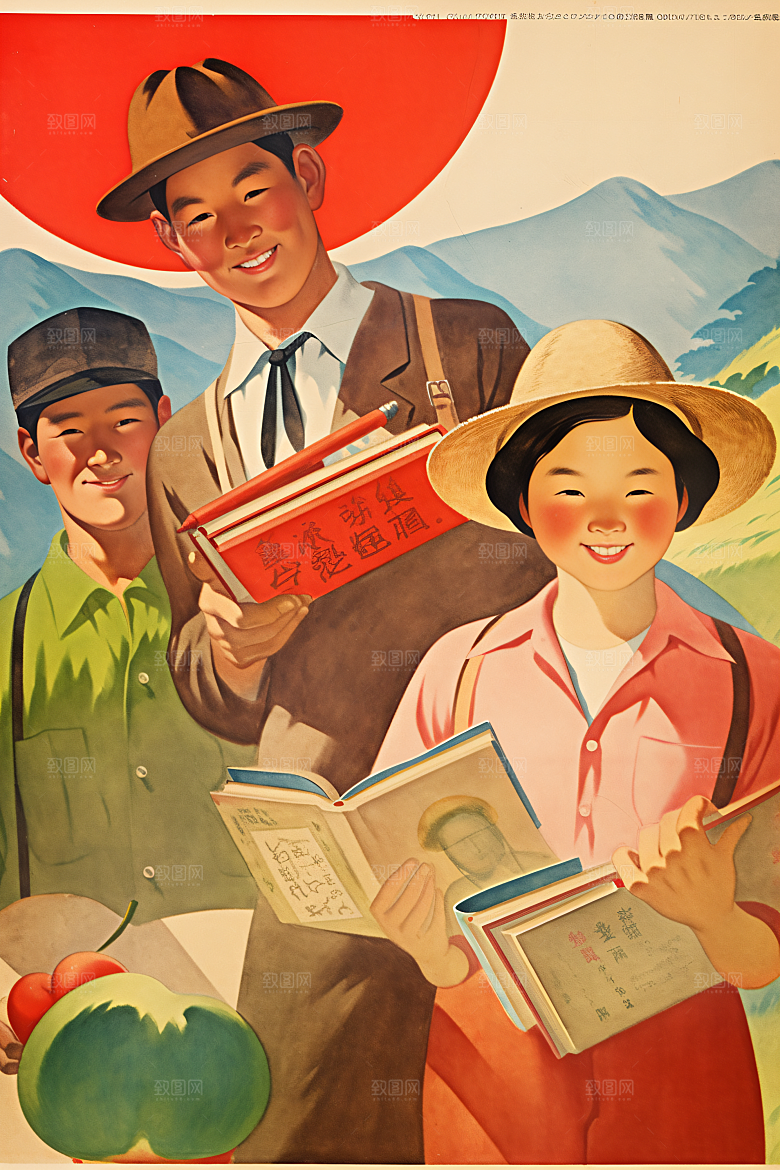 各行各业人物工种五一劳动节插画